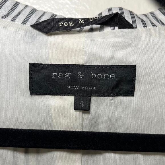 Rag & Bone Stripe Pattern Blazer - Picture 3 of 5